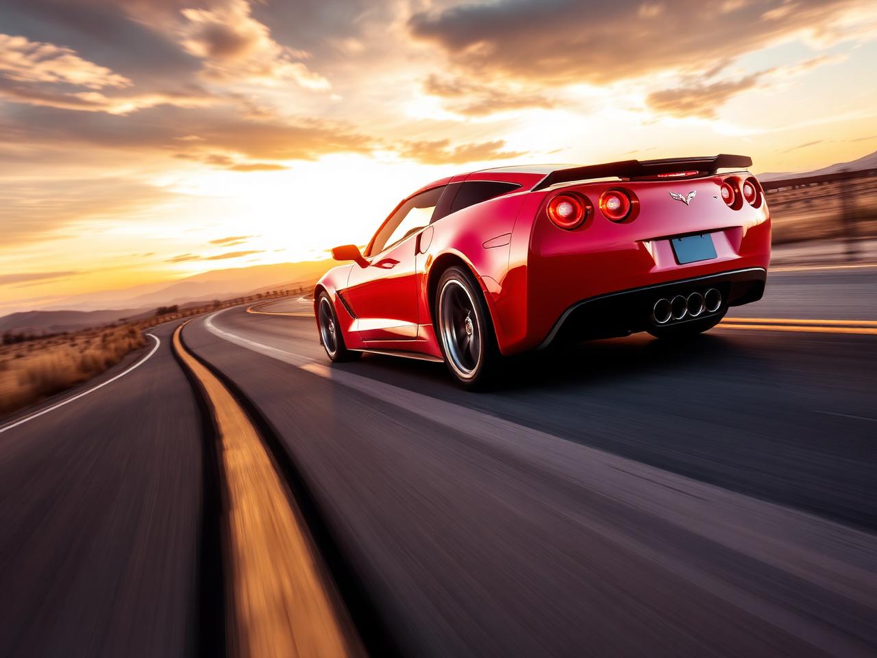 Meerijden in een Corvette